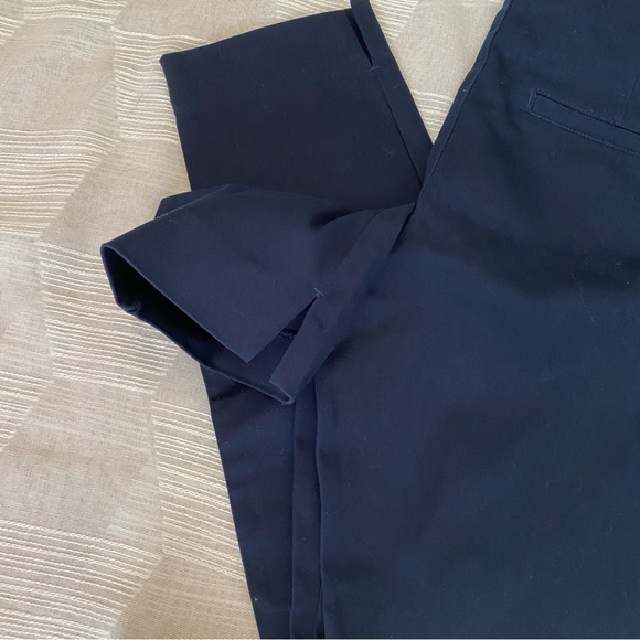 2 Pairs | Black & Navy Cropped Pants - Picture 3 of 4